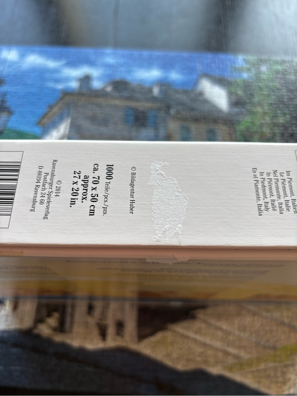 Ravensburger 1000 piece In Piedmont, Italy. - Picture 4 of 7